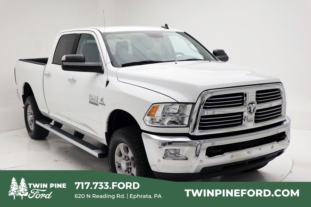 Bright White Clearcoat 2016 RAM 2500 Big Horn Crew Cab 4WD Pickup Truck Four-Wheel Drive Automatic