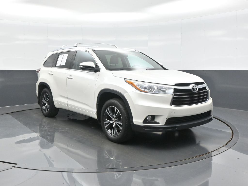 White (Blizzard Pearl) 2016 Toyota Highlander SUV / Crossover All-Wheel Drive 6-Speed Automatic Overdrive