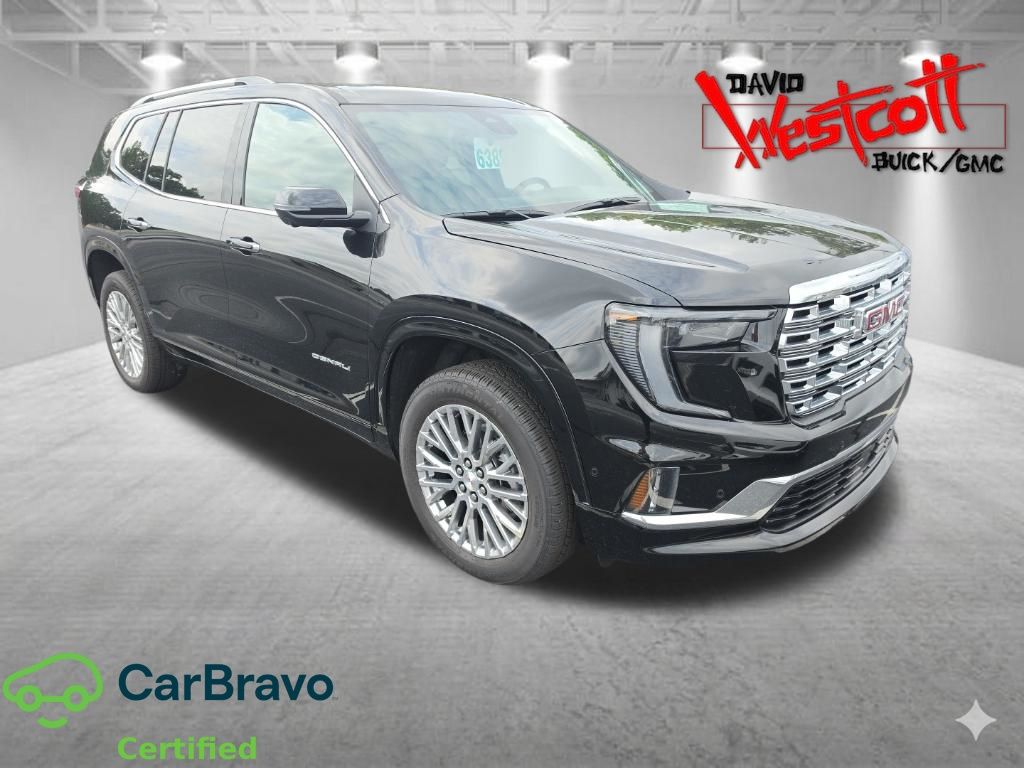 Black (Ebony Twilight Metallic) 2026 GMC Acadia SUV / Crossover Four-Wheel Drive 8-Speed Automatic
