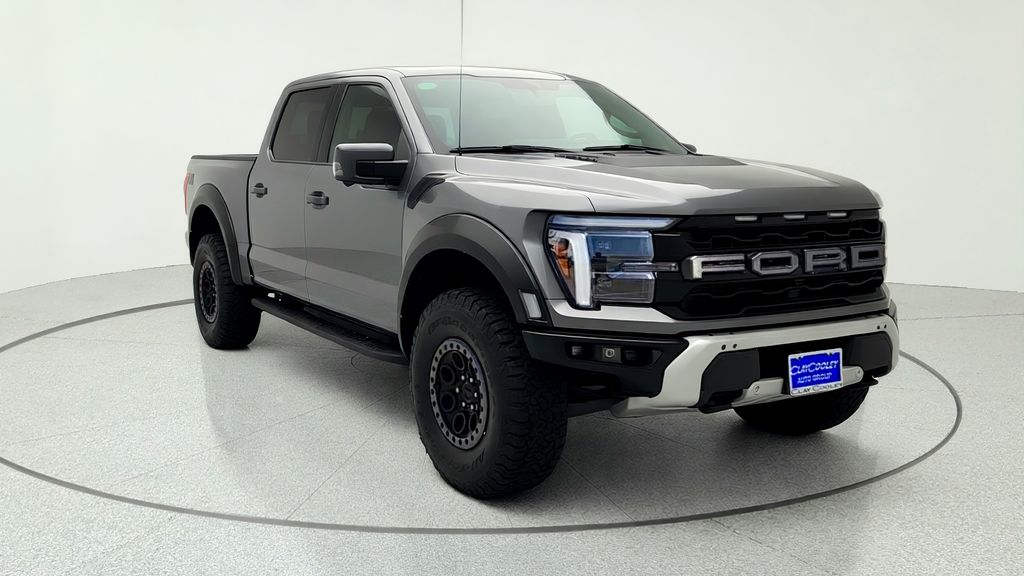 Gray Metallic 2024 Ford F-150 Pickup Truck Four-Wheel Drive Automatic