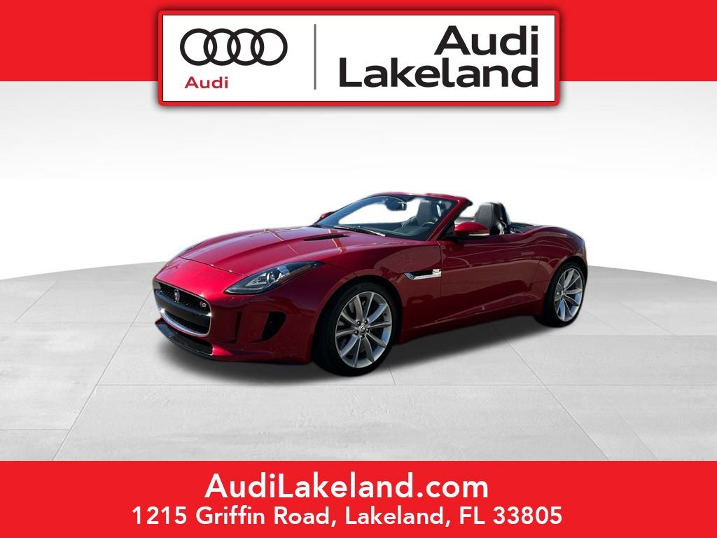 Italian Racing Red 2014 Jaguar F-TYPE S Convertible RWD Convertible Rear-Wheel Drive 8-Speed Automatic