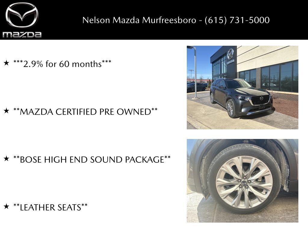 Certified Used 2024 Gray Mazda 3.3 Turbo Premium image 32