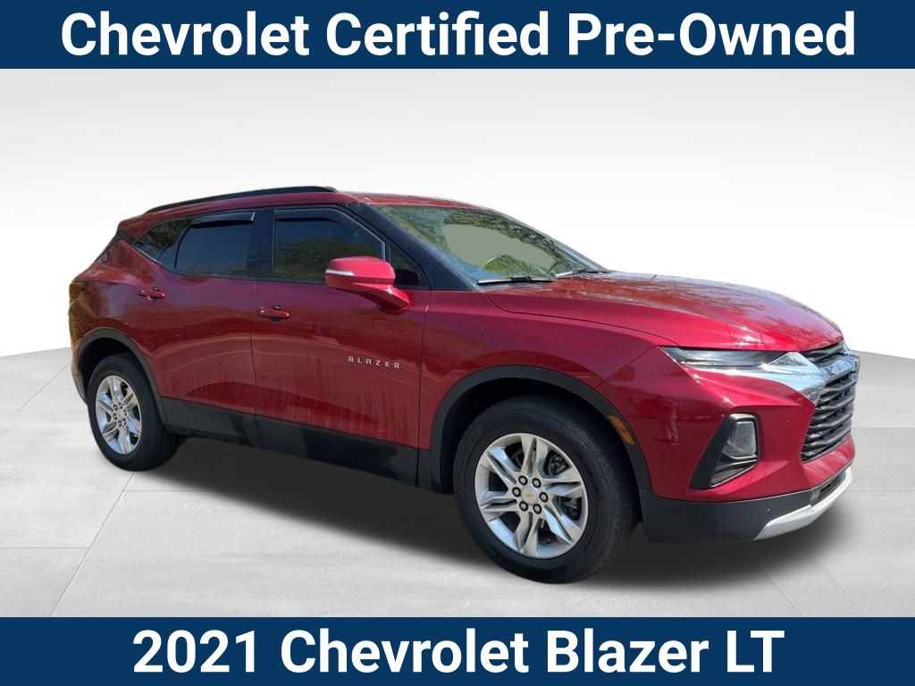 Cherry Red Tintcoat 2021 Chevrolet Blazer 2LT FWD SUV / Crossover Front-Wheel Drive 9-Speed Automatic