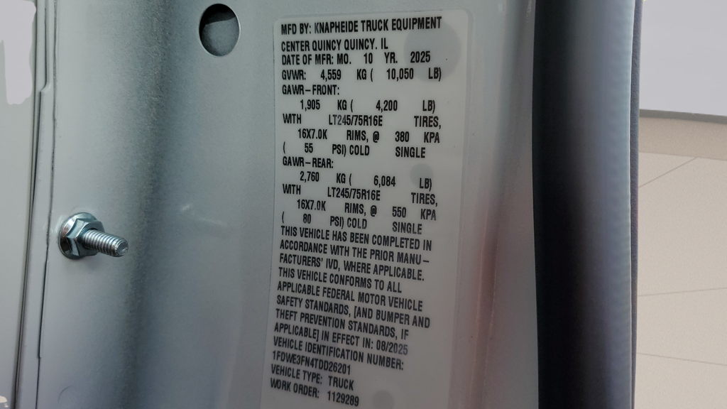 New 2026 White Ford Base image 40