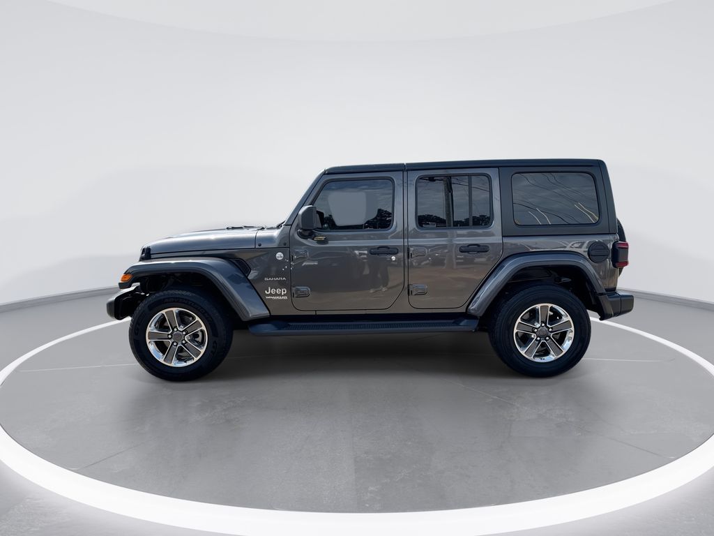 2020 Jeep Wrangler Unlimited Sahara Gray at Bob Mills Chevrolet
