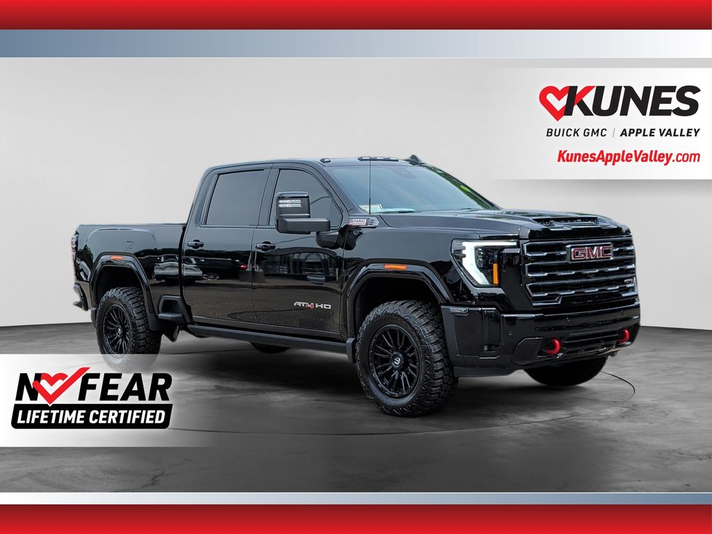 Black 2025 GMC Sierra 3500HD Pickup Truck Four-Wheel Drive Automatic