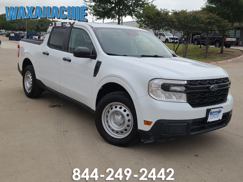 Oxford White 2022 Ford Maverick Pickup Truck All-Wheel Drive 8-Speed Automatic