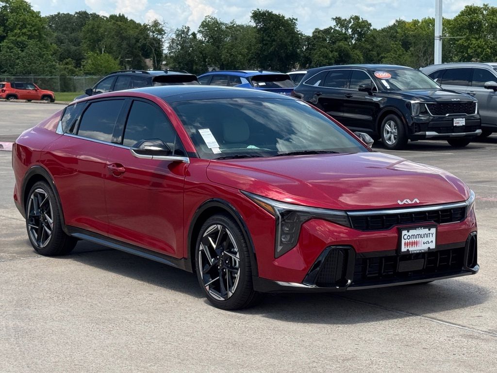 2026 Kia K4 GT-Line Red at DeMontrond Automotive Group