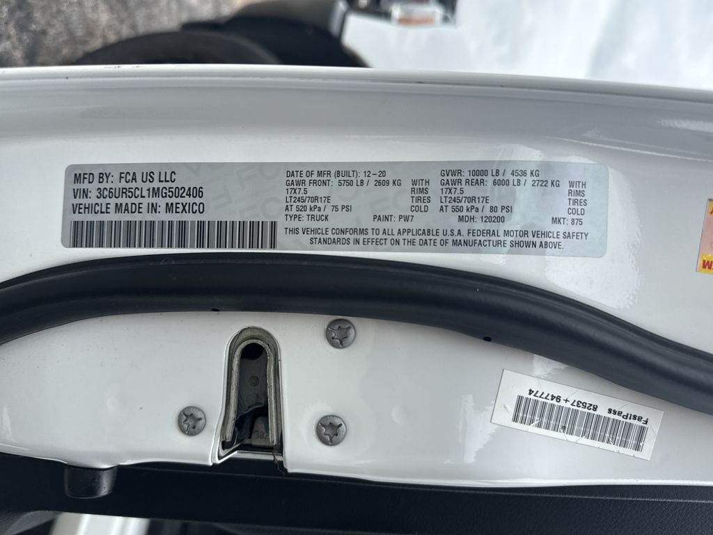 2021 Ram 2500 Tradesman White at Autostrade