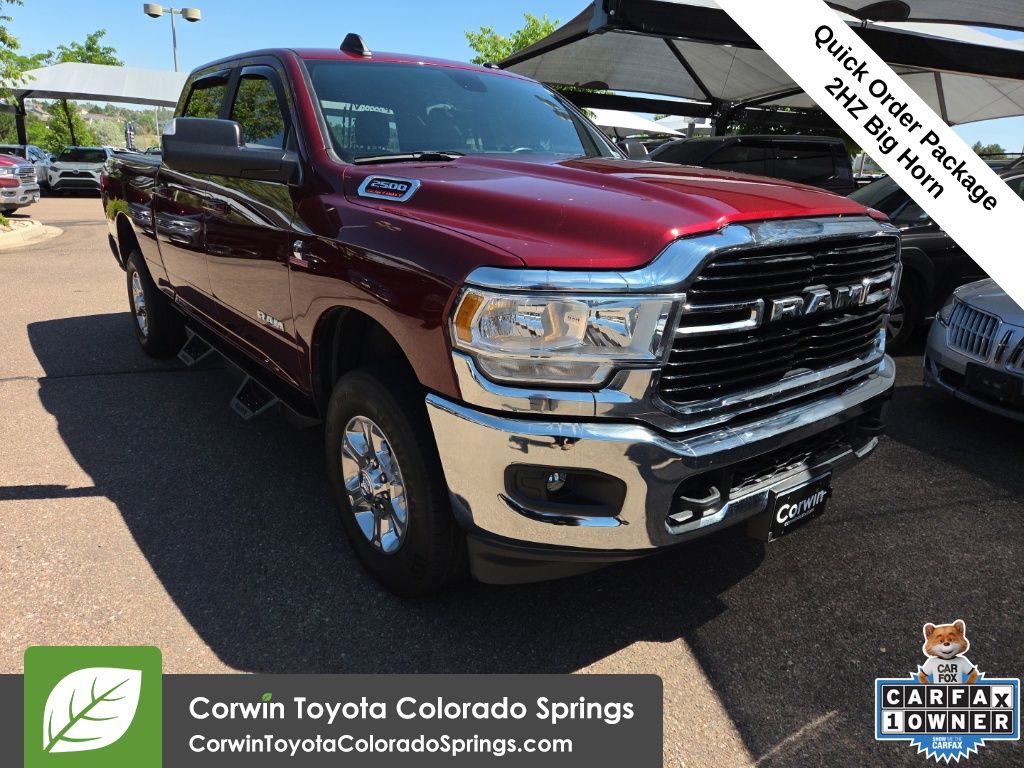 Delmonico Red Pearlcoat 2021 RAM 2500 Pickup Truck Four-Wheel Drive 6-Speed Automatic