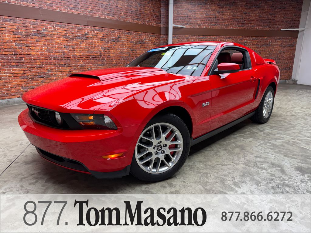 Race Red 2012 Ford Mustang Coupe Rear-Wheel Drive 6-Speed Manual
