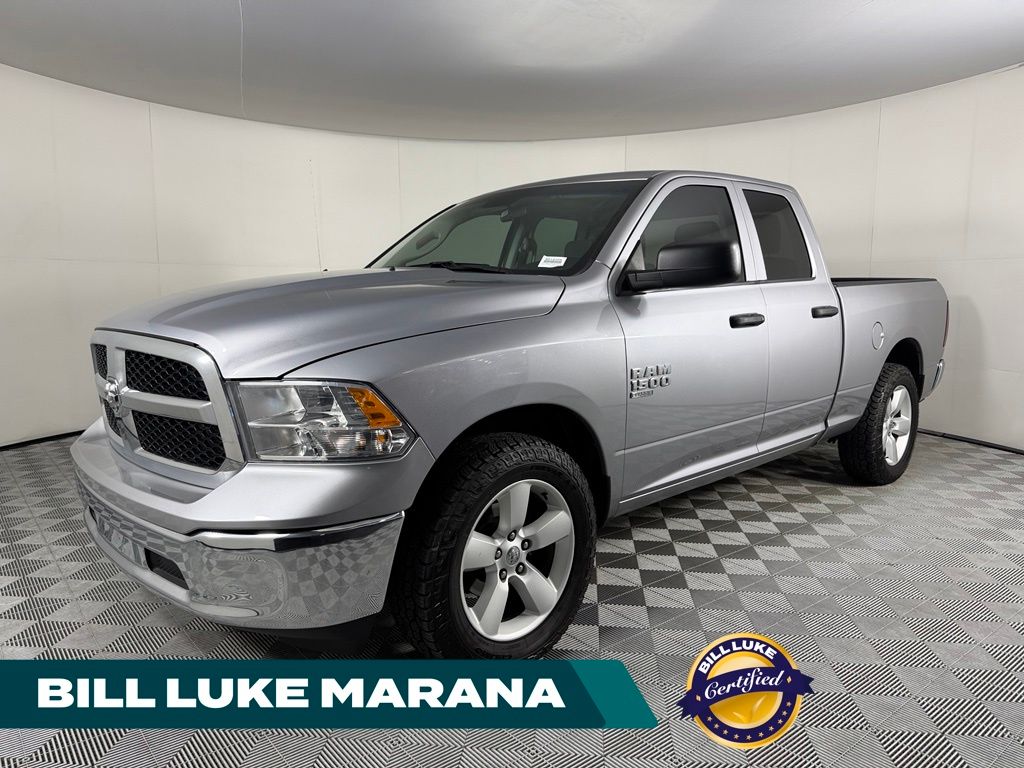 Billet Silver Metallic Clearcoat 2024 RAM 1500 Pickup Truck 4X2 8-Speed Automatic