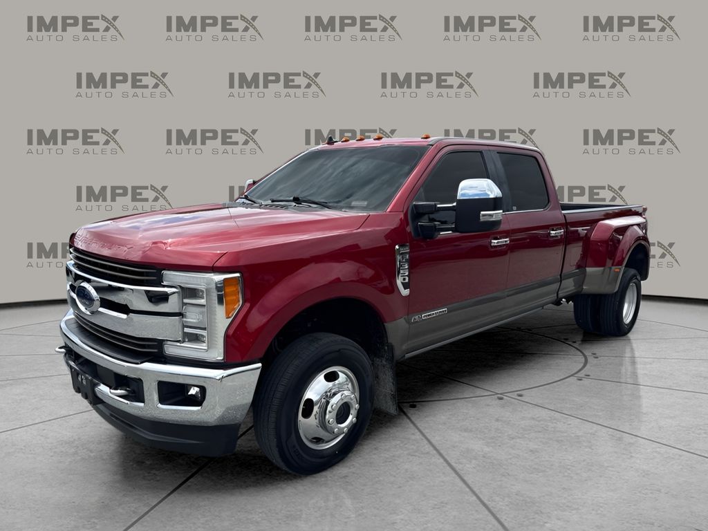 Ruby Red Metallic Tinted Clearcoat 2019 Ford F-350 Super Duty Pickup Truck Four-Wheel Drive 6-Speed Automatic