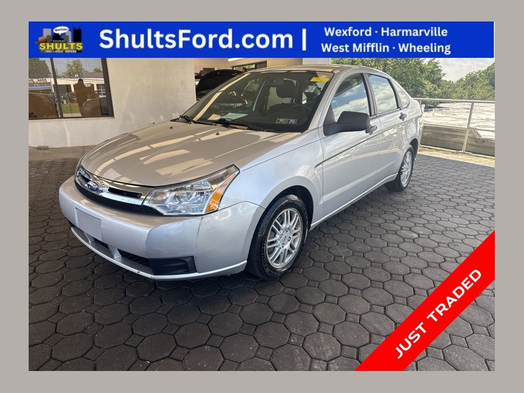 Ingot Silver 2011 Ford Focus Sedan Front-Wheel Drive 4-Speed Automatic