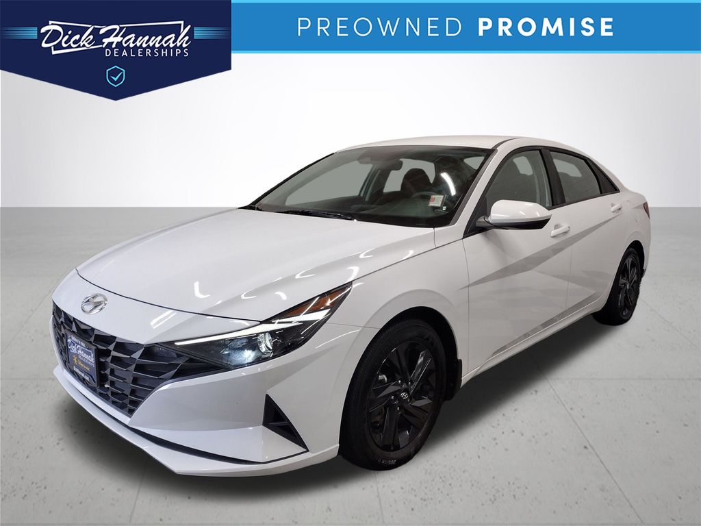 2022 Hyundai Elantra Hybrid Blue