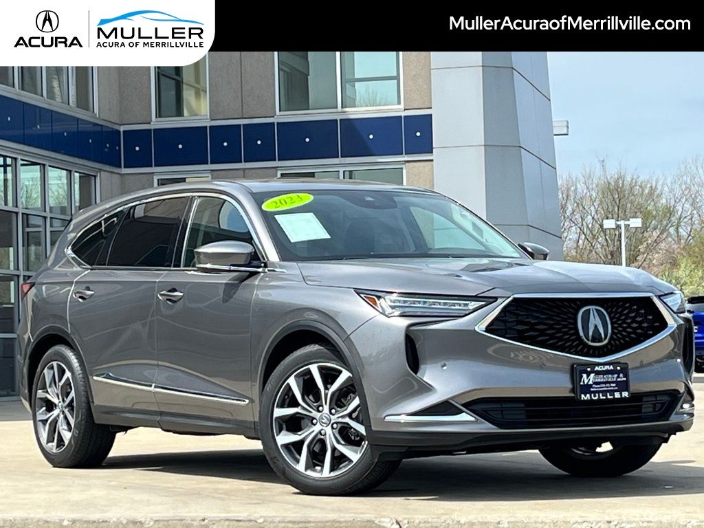 Liquid Carbon Metallic 2023 Acura MDX SH-AWD with Technology Package SUV / Crossover All-Wheel Drive Automatic