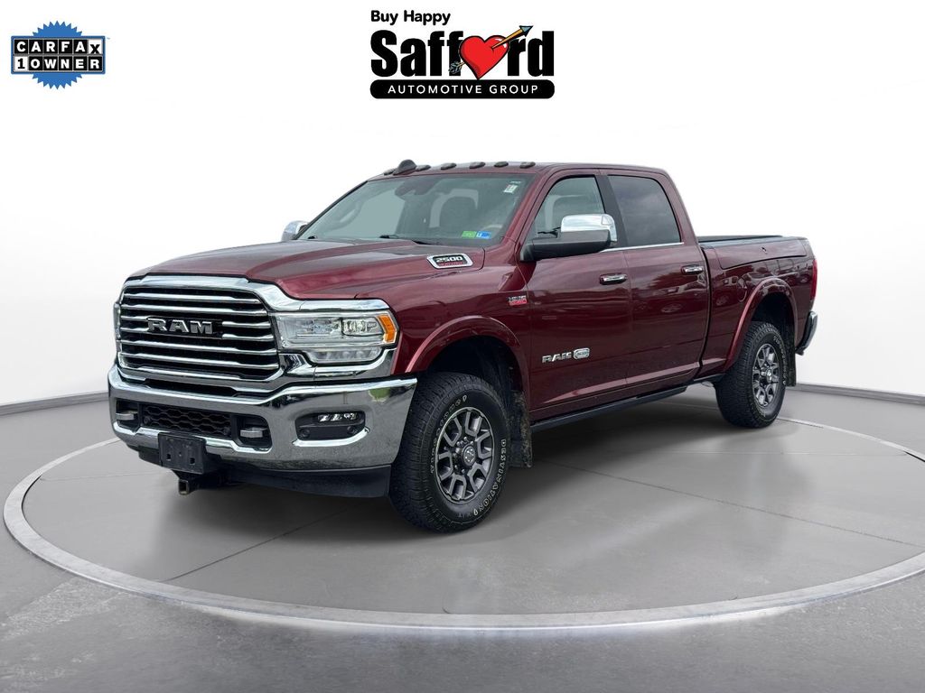 Red 2022 RAM 2500 Pickup Truck Four-Wheel Drive 8-Speed Automatic