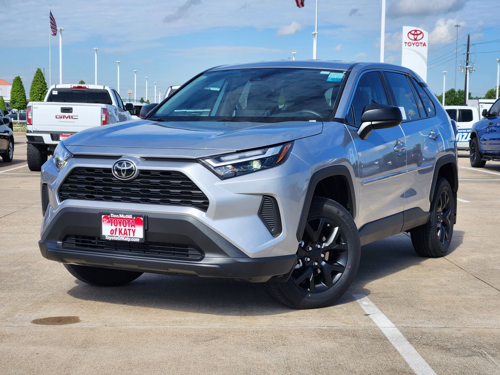 Silver Sky Metallic 2025 Toyota RAV4 LE FWD SUV / Crossover Front-Wheel Drive 8-Speed Automatic