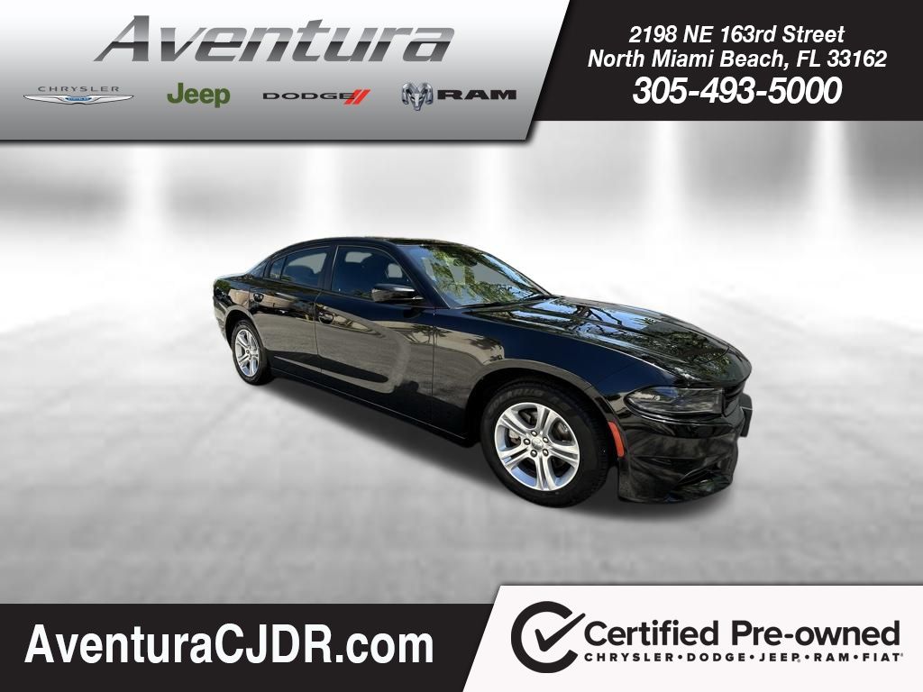 Pitch Black Clearcoat 2023 Dodge Charger SXT RWD Sedan Rear-Wheel Drive 8-Speed Automatic