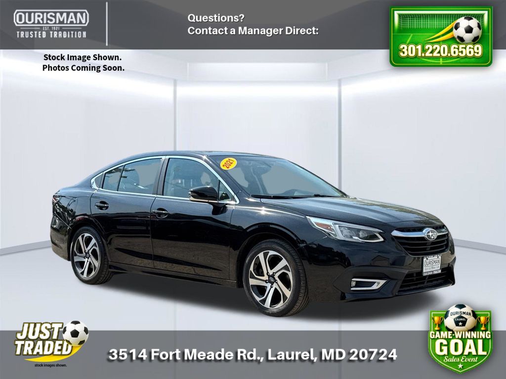 Crystal Black Silica 2021 Subaru Legacy Sedan All-Wheel Drive Continuously Variable Transmission