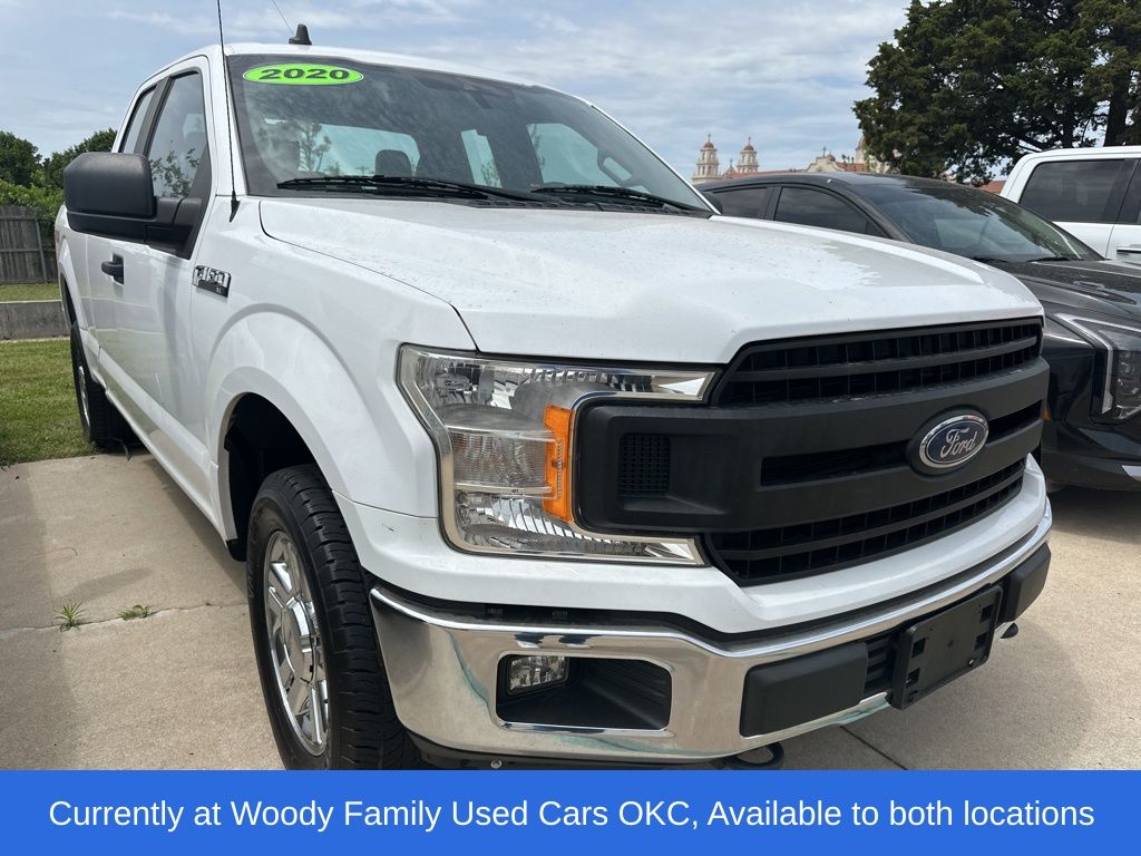 Oxford White 2020 Ford F-150 XL SuperCab 4WD Pickup Truck Four-Wheel Drive Automatic