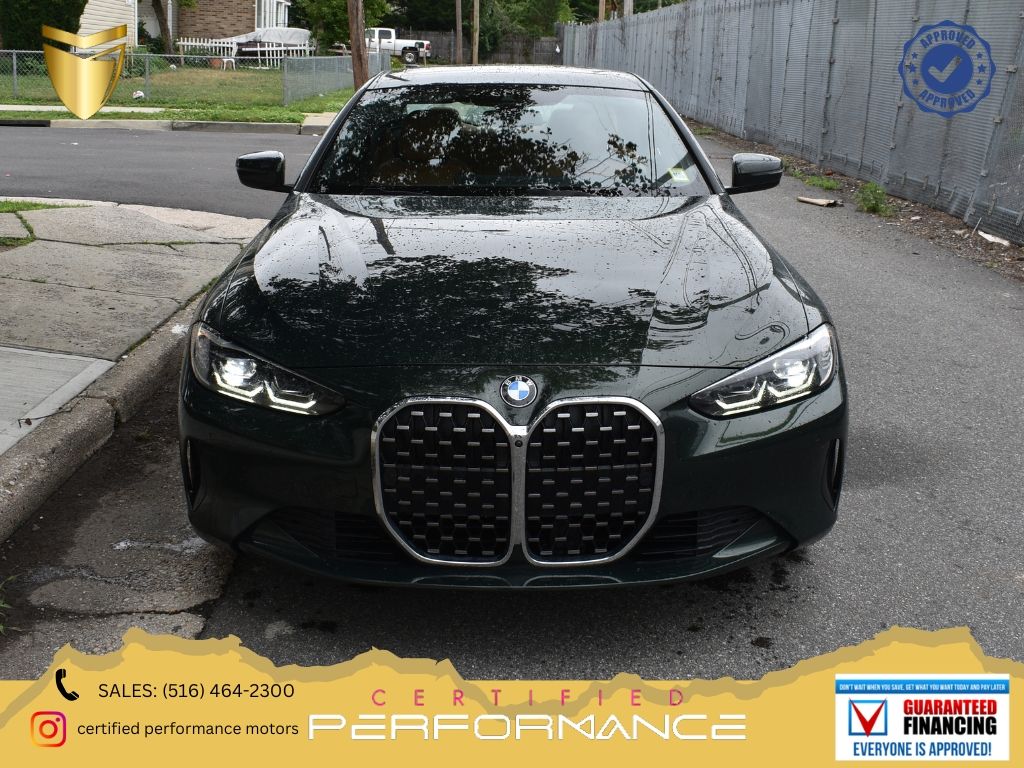 San Remo Green Metallic 2024 BMW 4 Series Coupe All-Wheel Drive 8-Speed Automatic