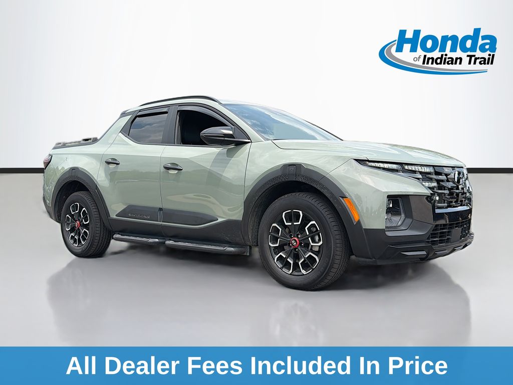 Sage Gray 2024 Hyundai Santa Cruz Pickup Truck All-Wheel Drive Automatic