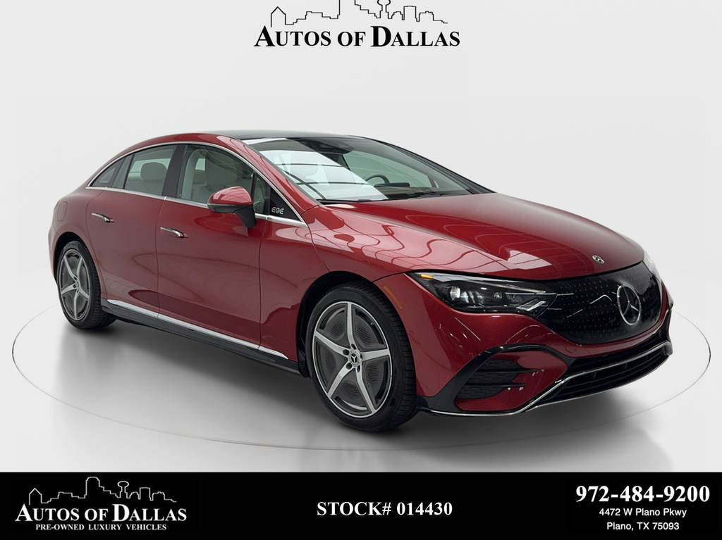 Red 2023 Mercedes-Benz EQE Sedan Rear-Wheel Drive 1-Speed Automatic