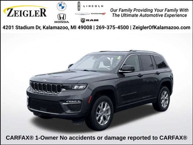 Baltic Gray Metallic Clearcoat 2022 Jeep Grand Cherokee SUV / Crossover Four-Wheel Drive 8-Speed Automatic