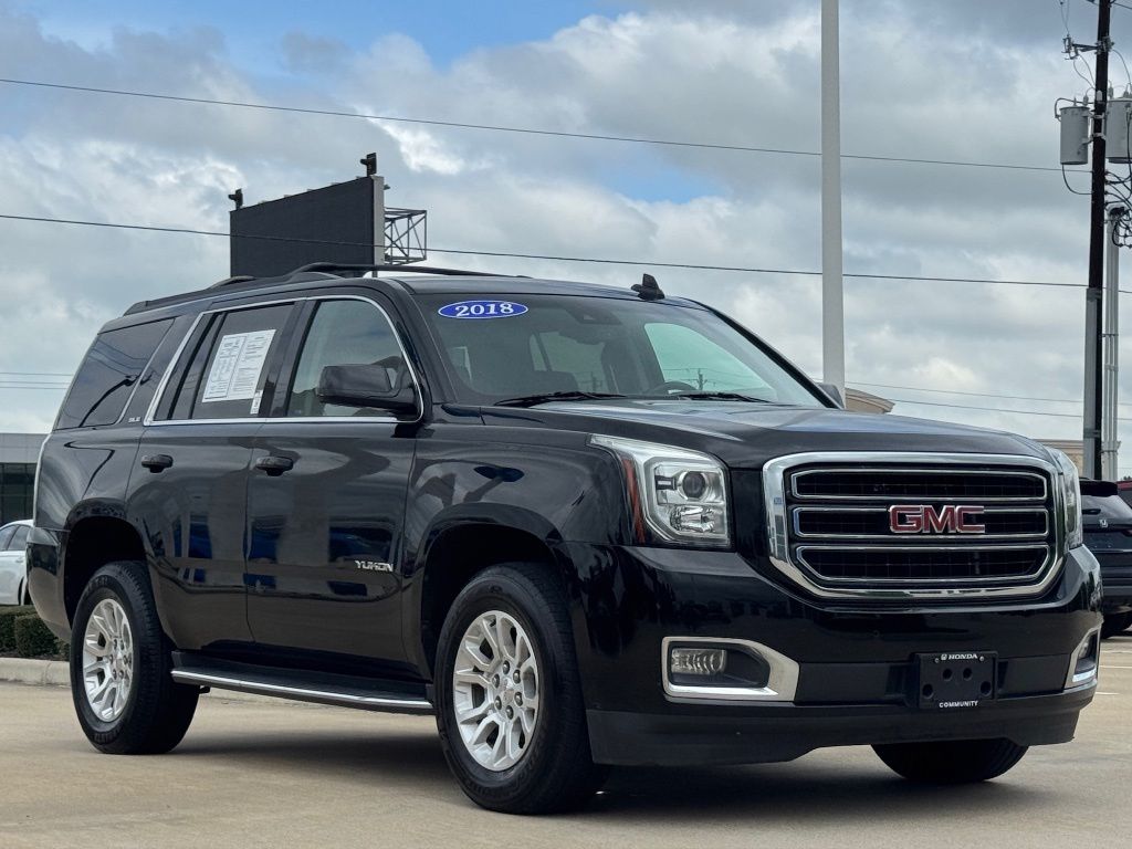 2018 GMC Yukon SLE Black at Bayway Cadillac of The Woodlands