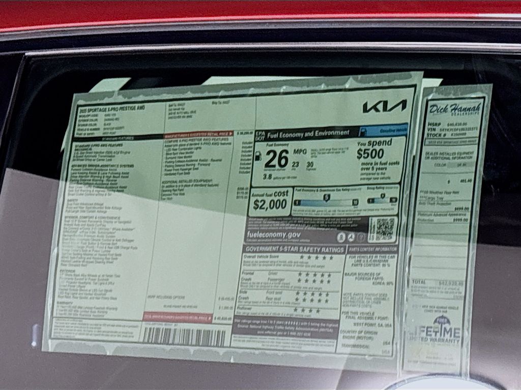 2025 Kia Sportage X-Pro Prestige