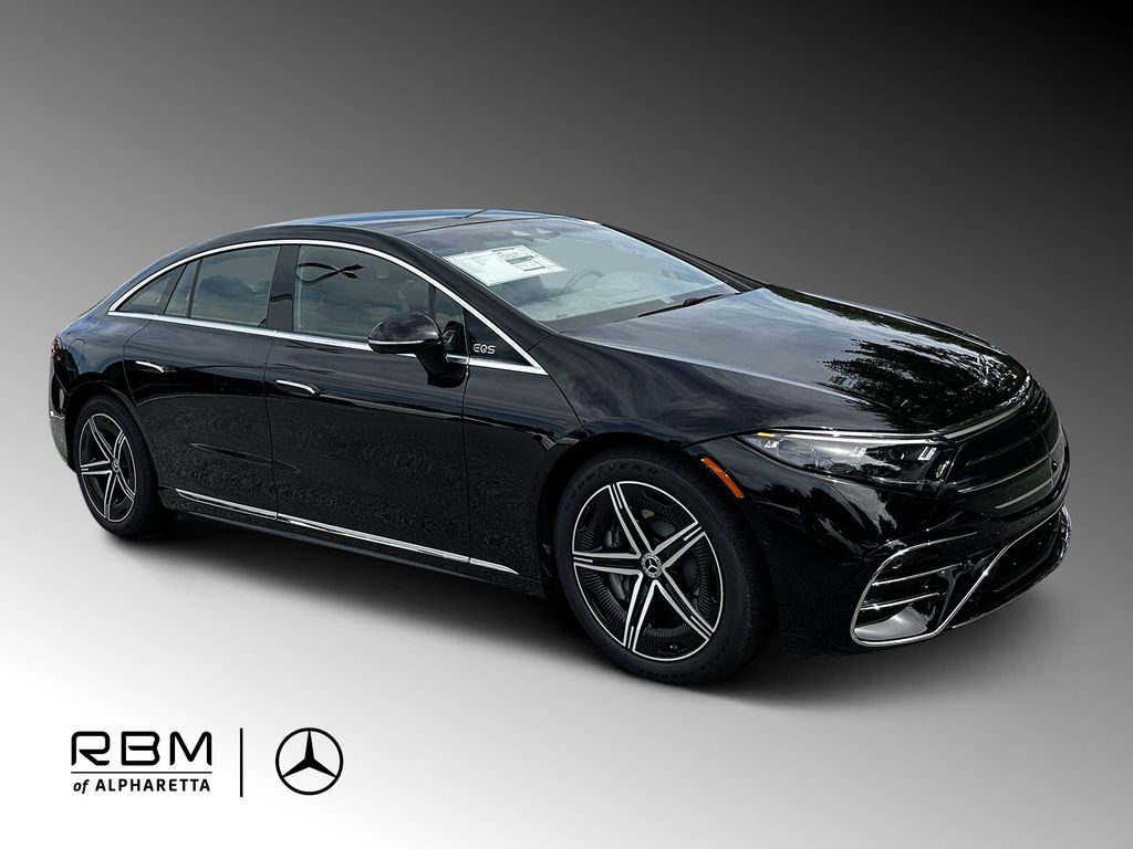 Black 2026 Mercedes-Benz EQS Sedan All-Wheel Drive 1-Speed Automatic
