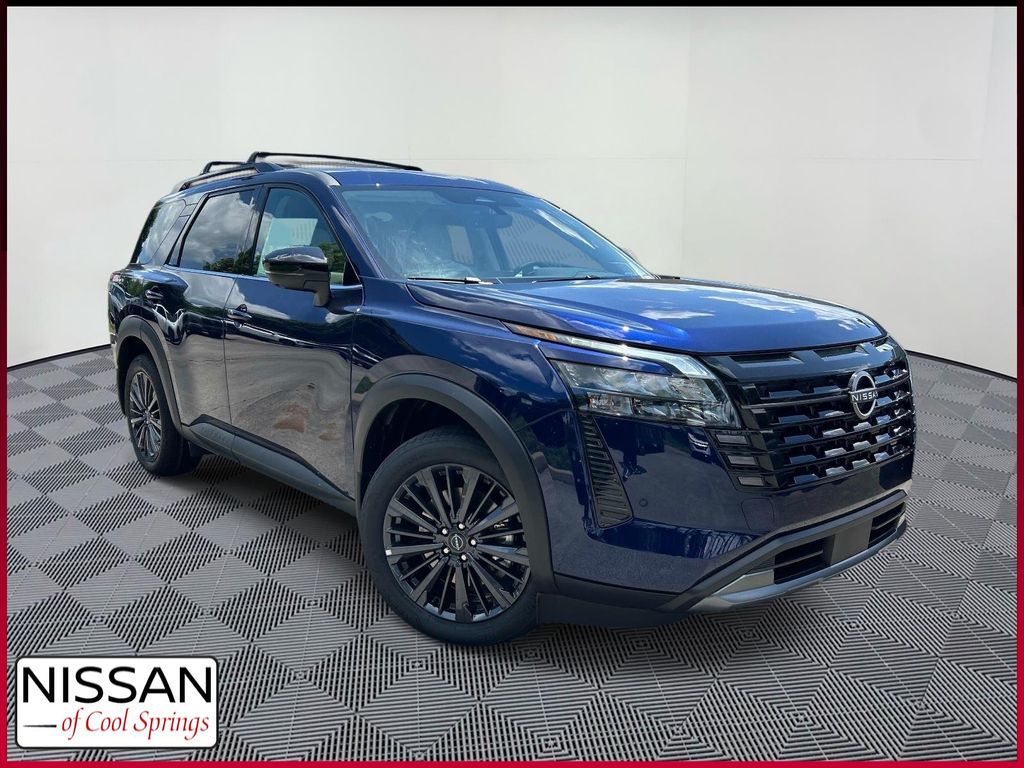 Deep Ocean Blue 2026 Nissan Pathfinder SL FWD SUV / Crossover Front-Wheel Drive 9-Speed Automatic