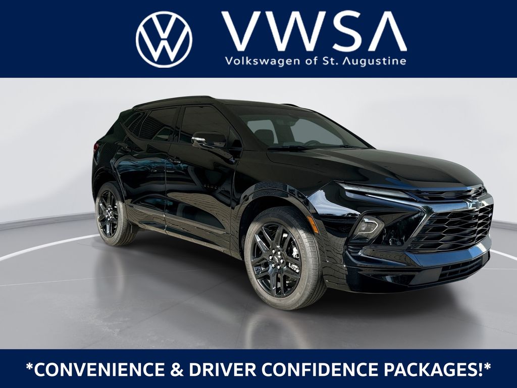 Black 2025 Chevrolet Blazer RS FWD SUV / Crossover Front-Wheel Drive 9-Speed Automatic Overdrive