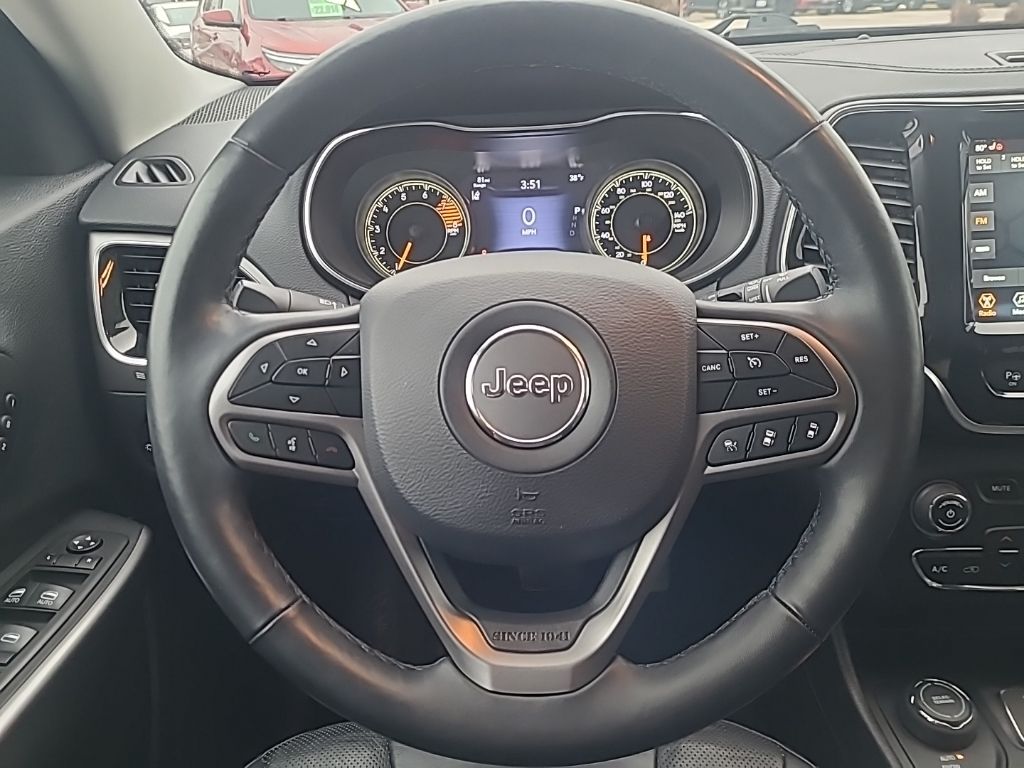 used 2021 Jeep Cherokee car, priced at $24,710