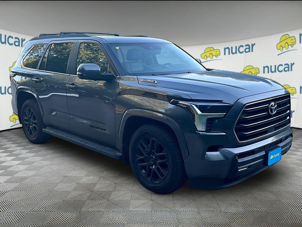 Gray 2024 Toyota Sequoia SR5 4WD SUV / Crossover Four-Wheel Drive Automatic
