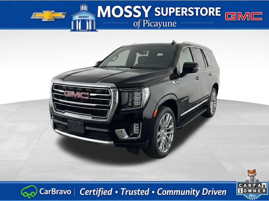 Onyx Black 2024 GMC Yukon SLT RWD SUV / Crossover 4X2