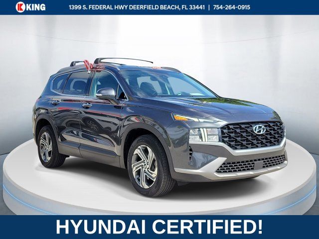 Portofino Gray 2023 Hyundai Santa Fe SUV / Crossover Front-Wheel Drive 8-Speed Automatic