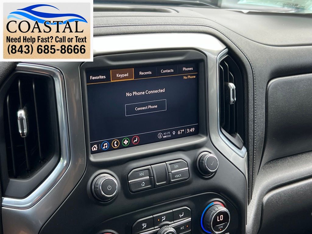 2021 Chevrolet Silverado 1500 LTZ Blue at Bob Mills Chevrolet