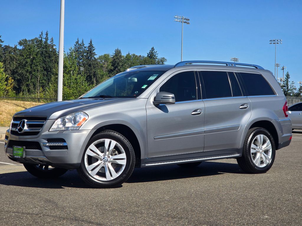 Silver 2012 Mercedes-Benz GL-Class SUV / Crossover 7-Speed Automatic