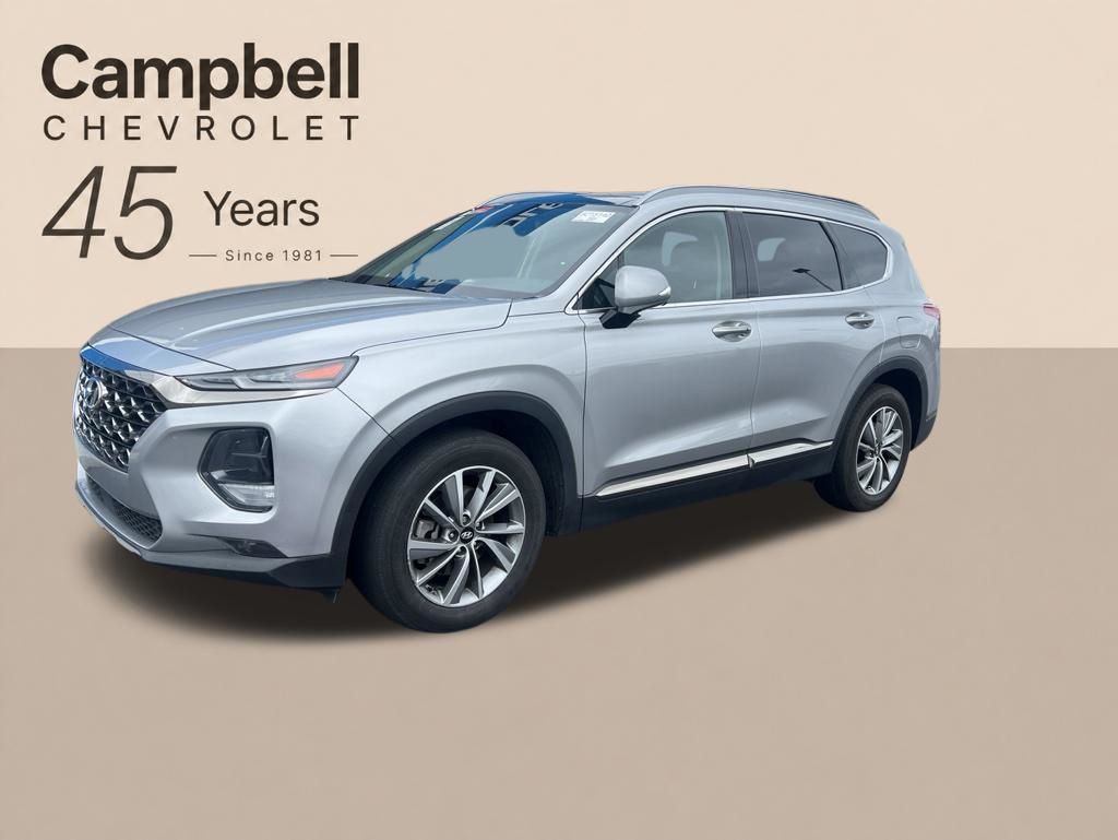 Shimmering Silver Pearl 2020 Hyundai Santa Fe 2.4L Limited FWD SUV / Crossover Front-Wheel Drive 8-Speed Automatic