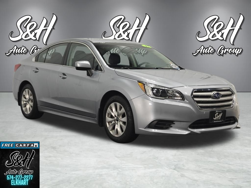 Ice Silver Metallic 2015 Subaru Legacy Sedan All-Wheel Drive Continuously Variable Transmission