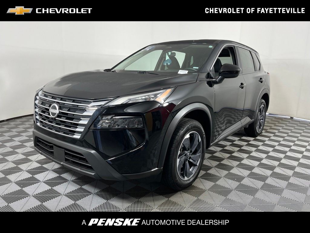 Super Black 2025 Nissan Rogue SUV / Crossover Front-Wheel Drive Continuously Variable Transmission