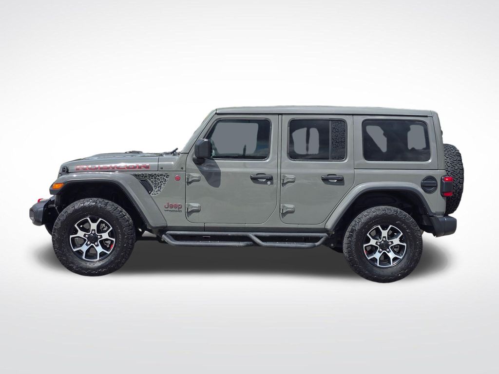 2021 Sting-Gray Clearcoat Jeep Wrangler Unlimited Rubicon 4X4 SUV