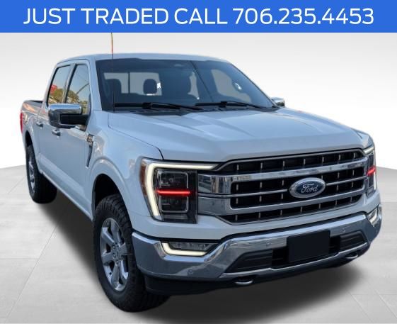 Star White Metallic Tri-Coat 2023 Ford F-150 Pickup Truck Four-Wheel Drive Automatic