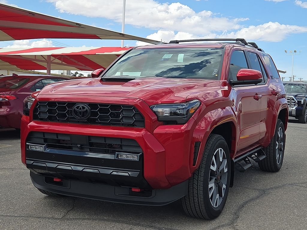 Red 2026 Toyota 4Runner TRD Sport Premium 4WD SUV / Crossover Four-Wheel Drive 8-Speed Automatic