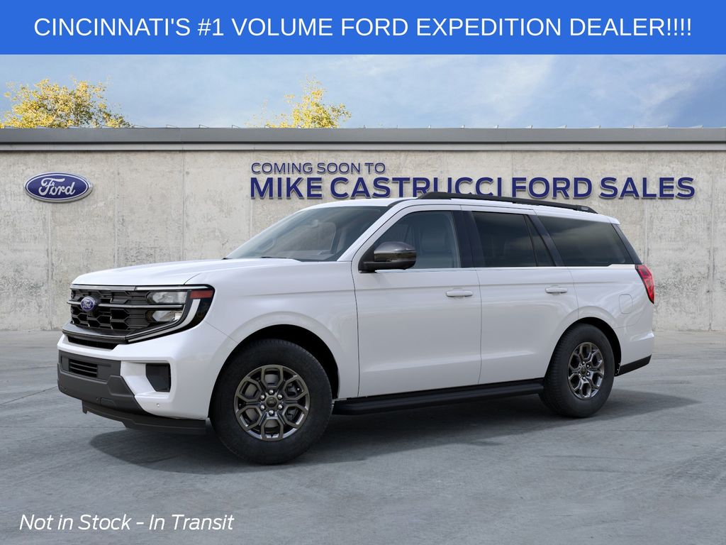 Star White Metallic Tri-Coat 2027 Ford Expedition SUV / Crossover Four-Wheel Drive Automatic