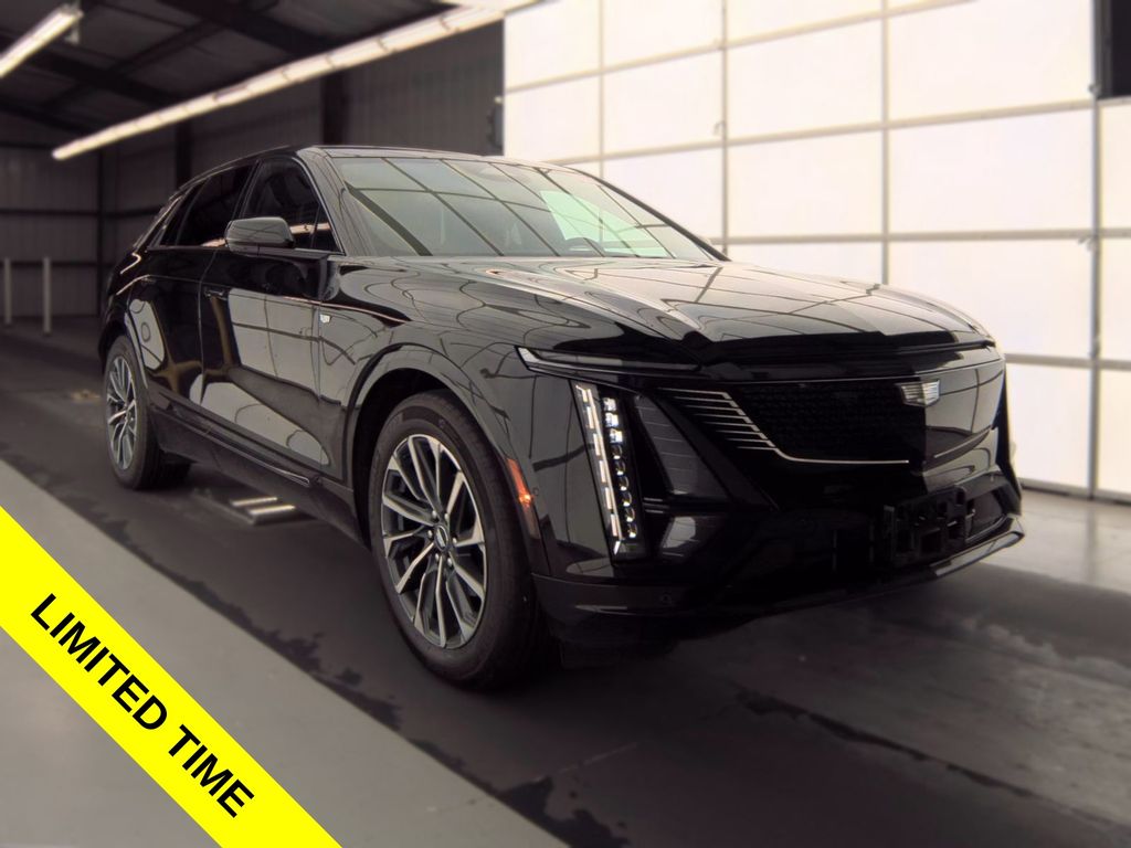 Stellar Black Metallic 2024 Cadillac LYRIQ SUV / Crossover All-Wheel Drive Automatic
