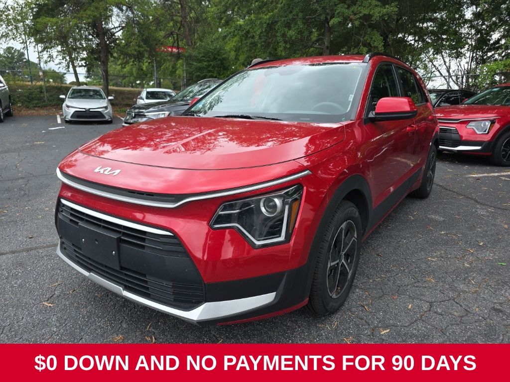 Runway Red 2025 Kia Niro SUV / Crossover Front-Wheel Drive 6-Speed Dual Clutch