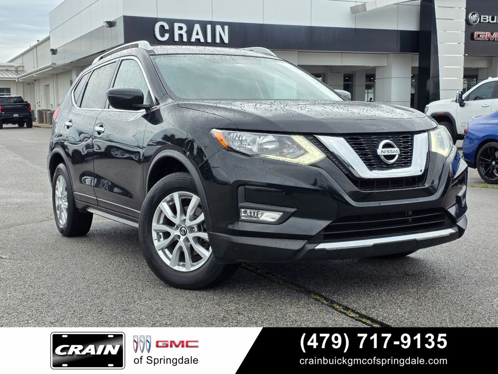 Gray (Magnetic Black) 2017 Nissan Rogue SUV / Crossover All-Wheel Drive Continuously Variable Transmission